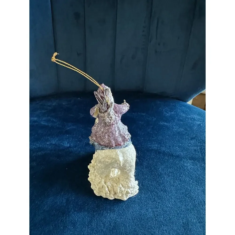 Belsnickle Limited Edition 2000 Santa Riding Polar Bear Christmas Ornament‎ Coin